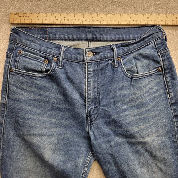 Levi’s 569 Loose Fit Jeans Men’s Blue Denim Size 33 x 32 - Picture 4 of 10